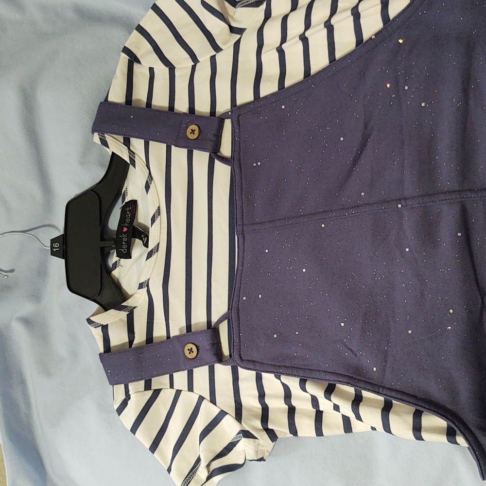 Girl's dress - 2 pc - jumper with top